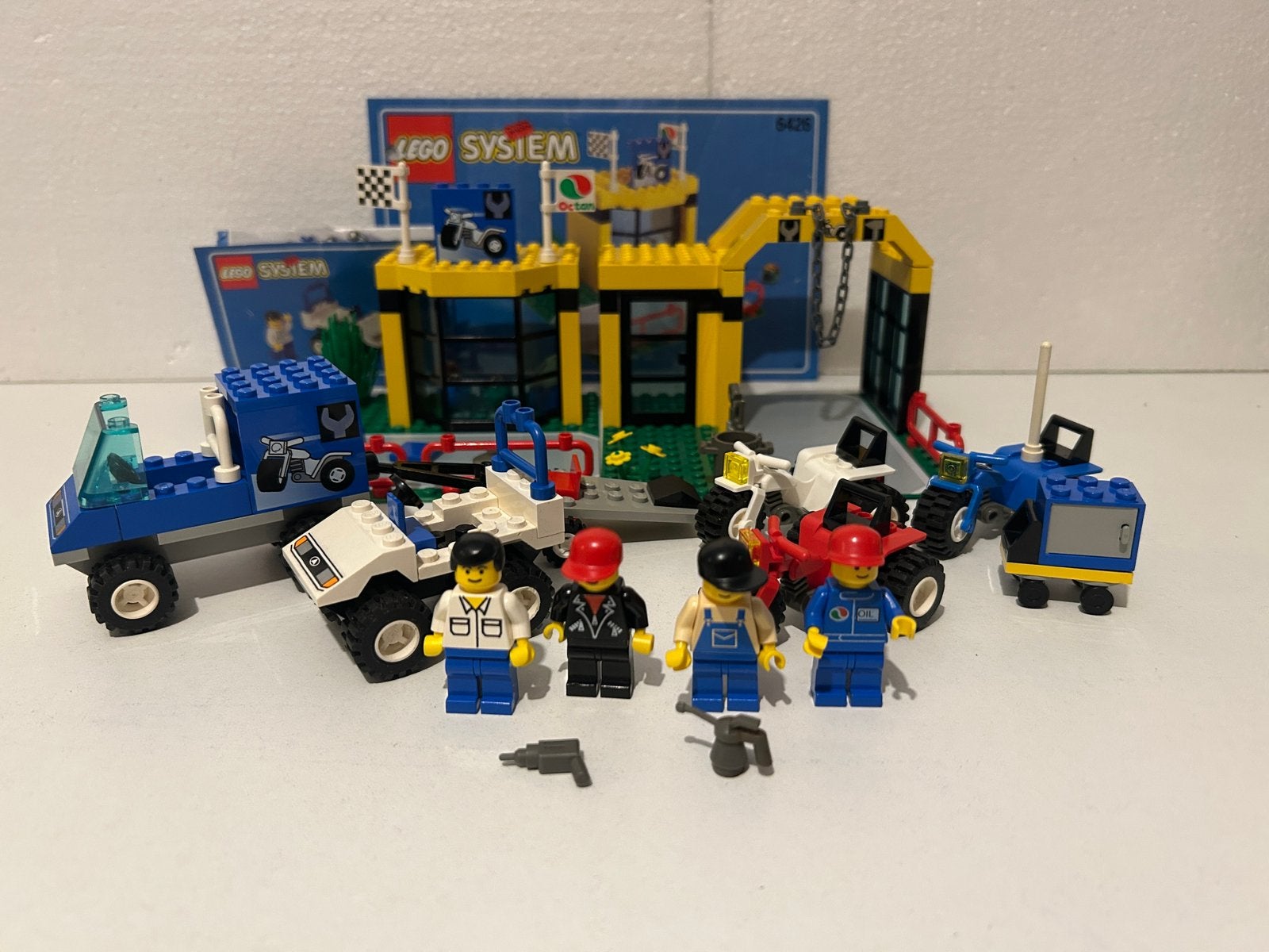 Lego 6426 super cycle center, Lego, Denemarken, Lego, Ophalen of Verzenden