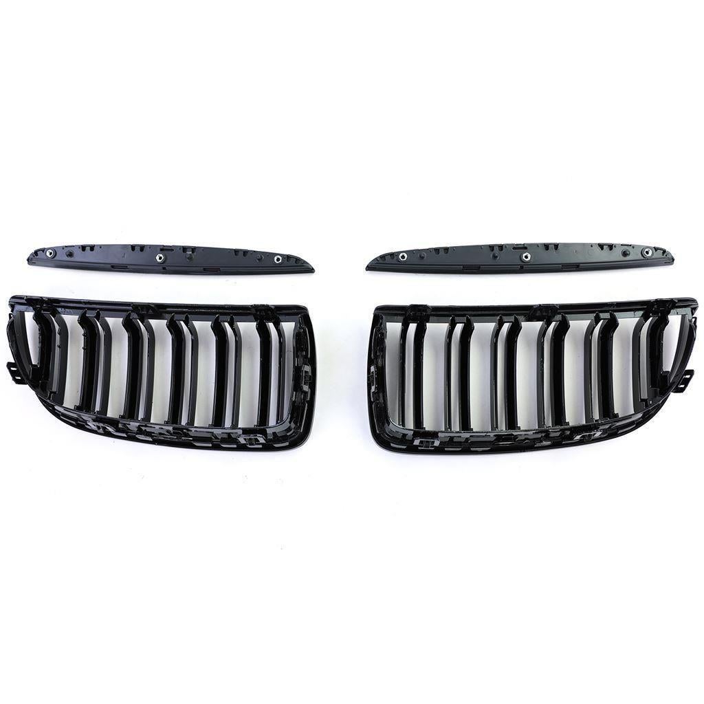Grill Hoogglans Zwart Dubbele M Spijl Voor Bmw 3 serie E90 E, Verzenden, Automotive Parts, A.parts@hotmail.nl, Trasmolenlaan 12 3447 GZ Woerden
