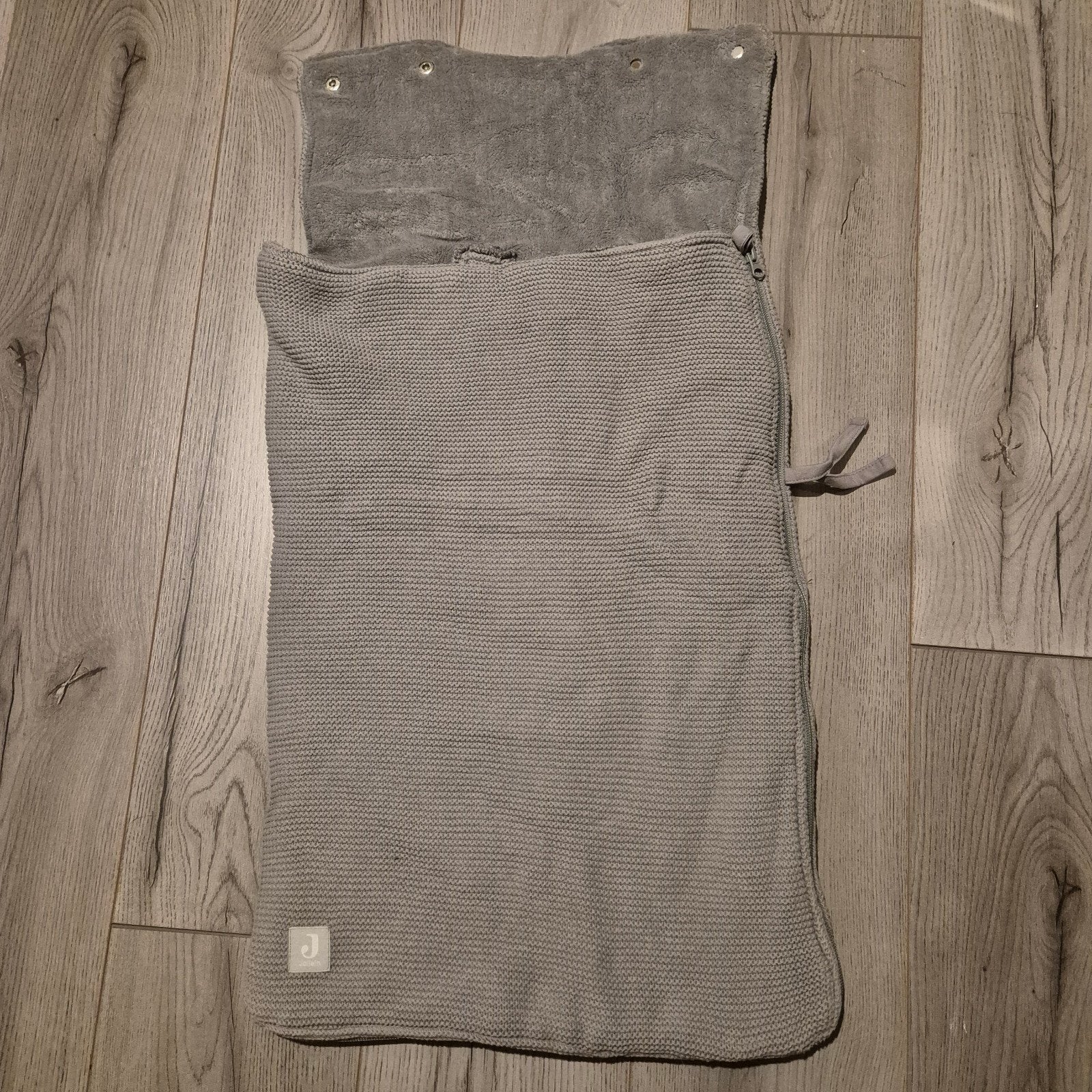 Baby wikkeldeken/voetenzak, Kinderen en Baby's, Ophalen, Groen, Gebruikt, Gevoerd