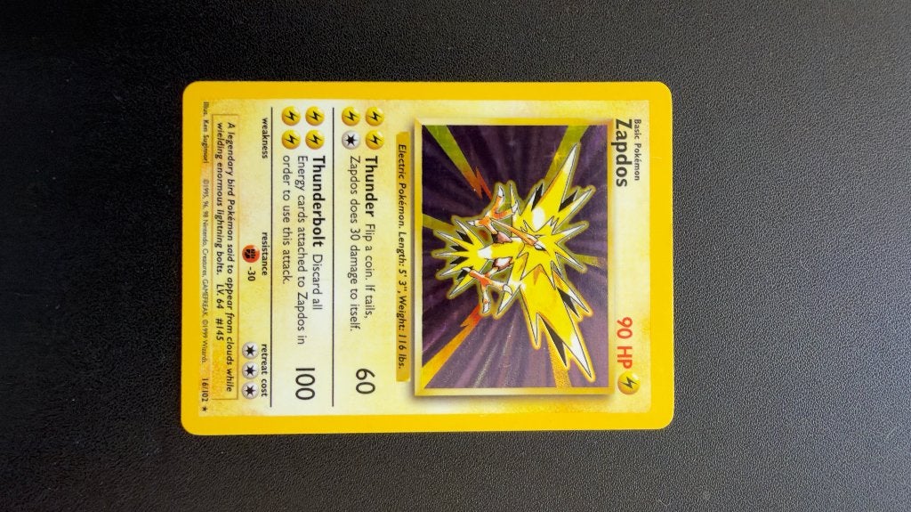 Zapdos baseset, Verzenden, Zo goed als nieuw