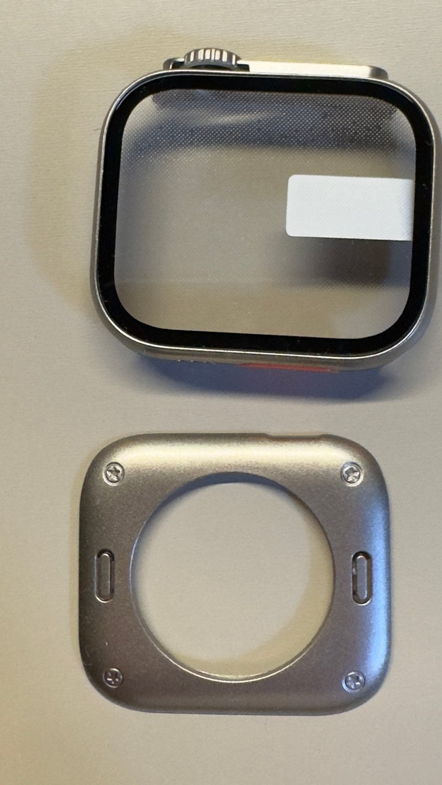 Screenprotector Cover Compatibel met Apple Watch 45mm, Sieraden, Tassen en Uiterlijk, Smartwatches, Ophalen of Verzenden, Nieuw