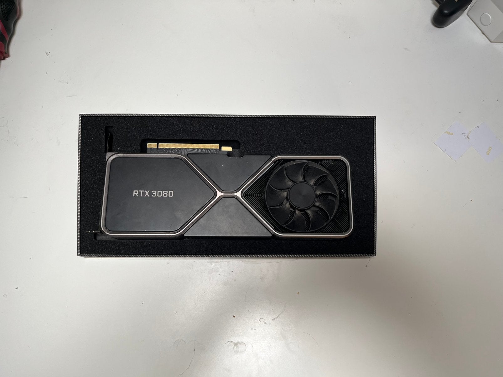 Nvdia Geforce RTX 3080 Founders edition, Computers en Software, GDDR6, PCI-Express 4, Ophalen of Verzenden, Zo goed als nieuw