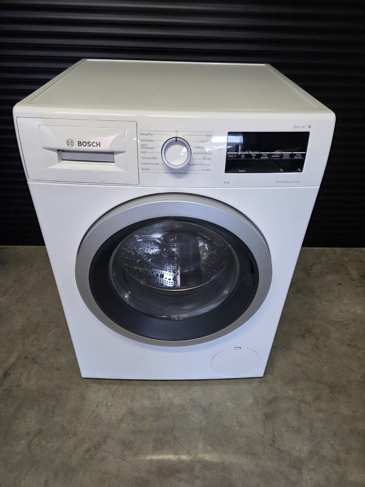 Bosch 6 serie wasmachine 9kg
