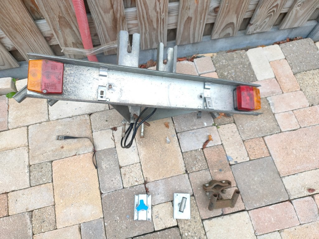 Fietsendrager, Ophalen, 2 fietsen, Gebruikt, Trekhaakdrager