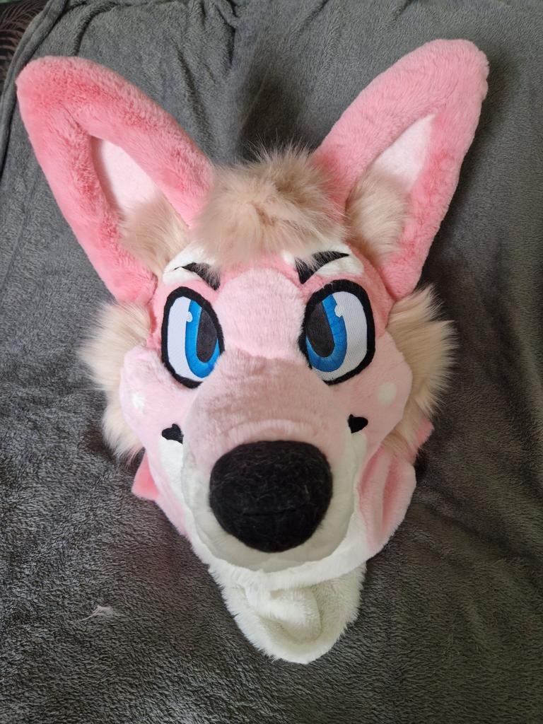 Fursuit hoofd, Hobby en Vrije tijd, Ophalen, Nieuw