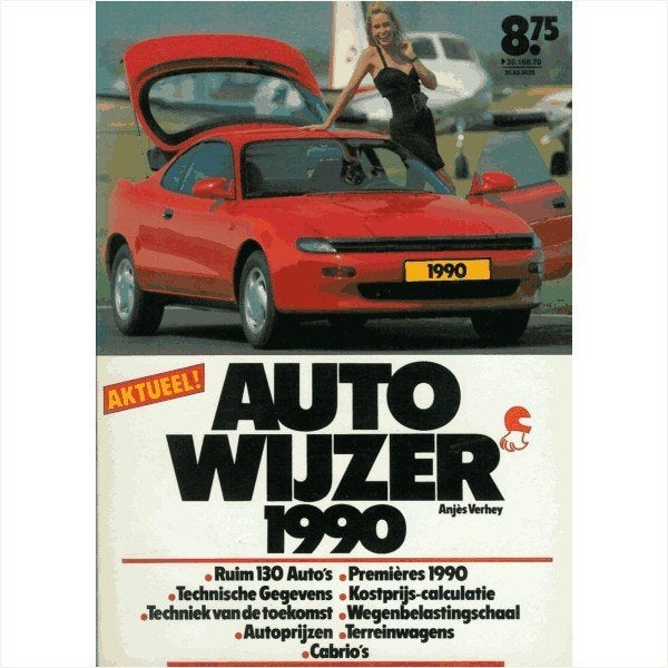 Auto Wijzer Jaarboek 1990 #2 Nederlands, Ophalen of Verzenden, Gelezen, Algemeen
