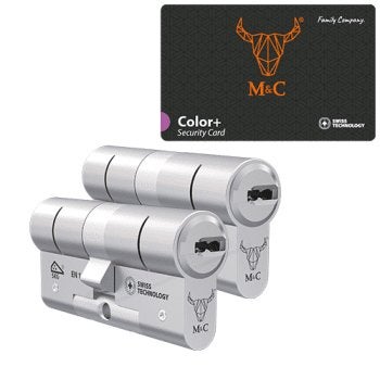 M&C Color+ 2x gelijksluitend SKG***, Niet ingevuld, Niet ingevuld, Niet ingevuld