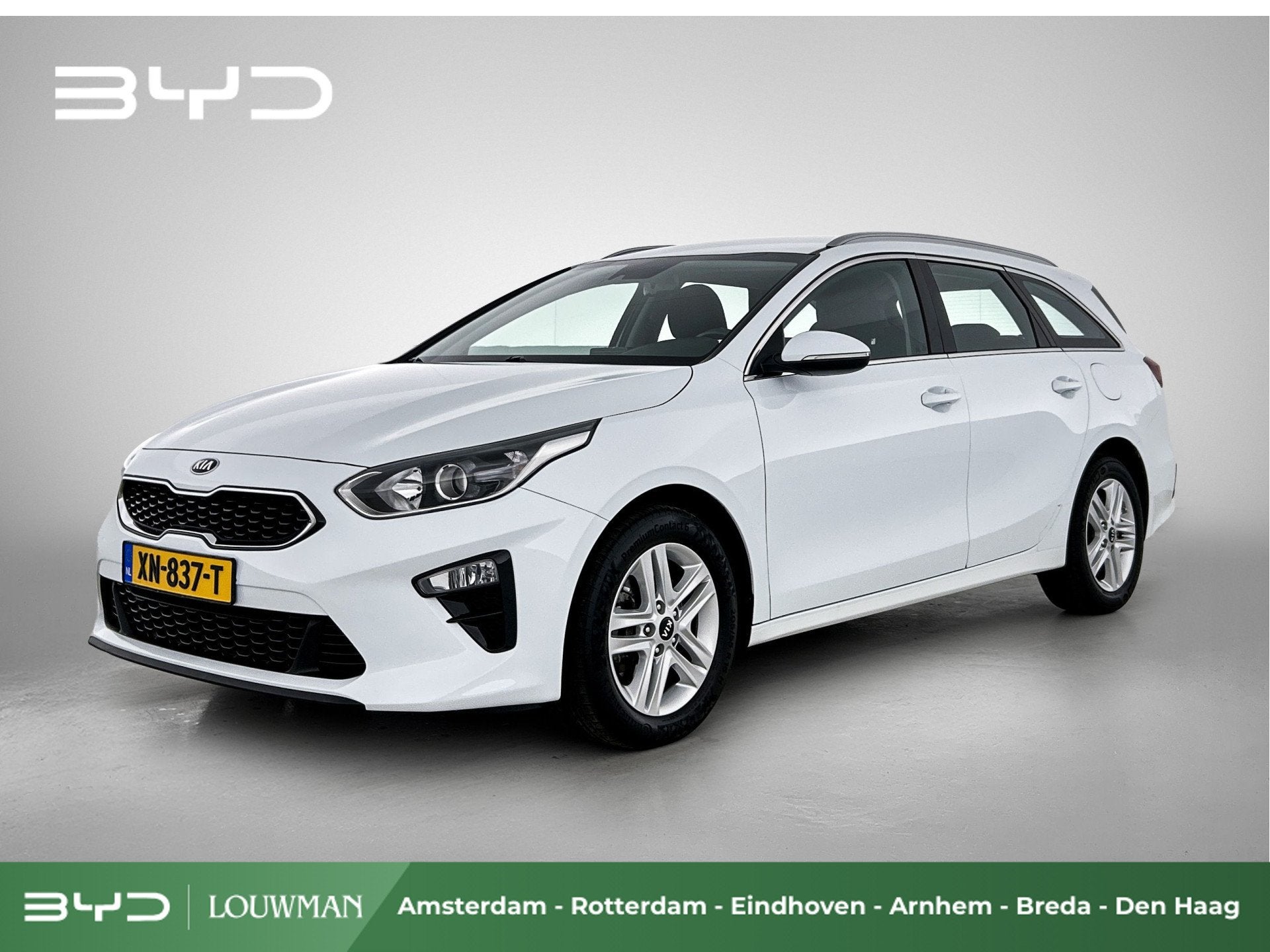 Kia Ceed Sportswagon 1.4 T-GDi DynamicLine | Origineel NL! |, Voorwielaandrijving, Euro 6, 4 cilinders, Wit