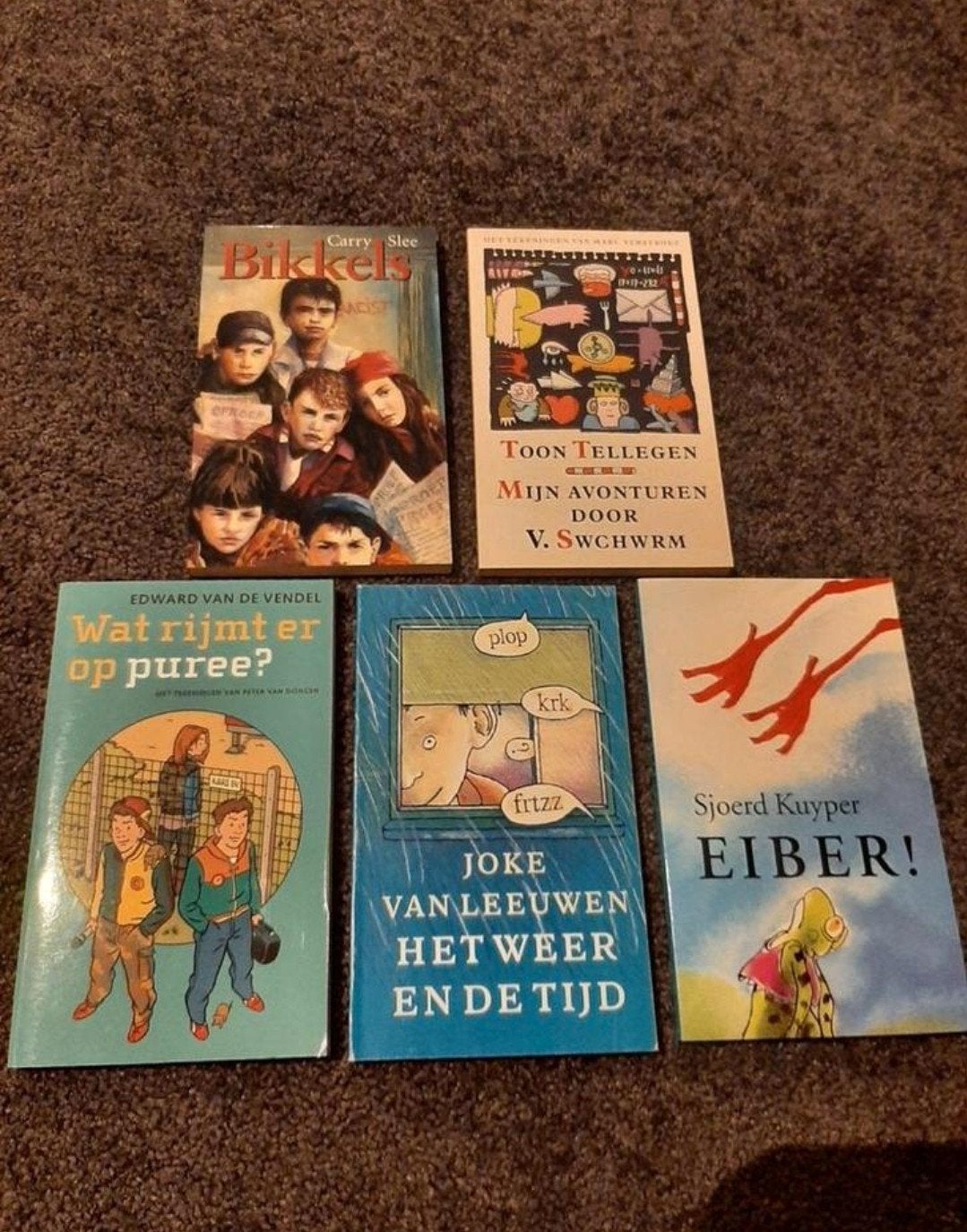 vijf kinderboekenweekgeschenken, Boeken, Ophalen of Verzenden, Gelezen