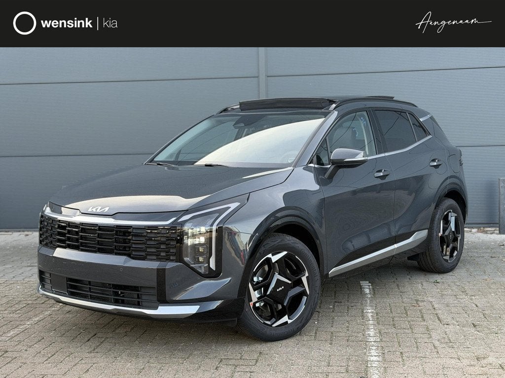 Kia Sportage 1.6 T-GDi Hybrid DynamicPlusLine | Panoramadak, Auto's, Kia, Euro 6, 4 cilinders, Leder en Stof, Bedrijf