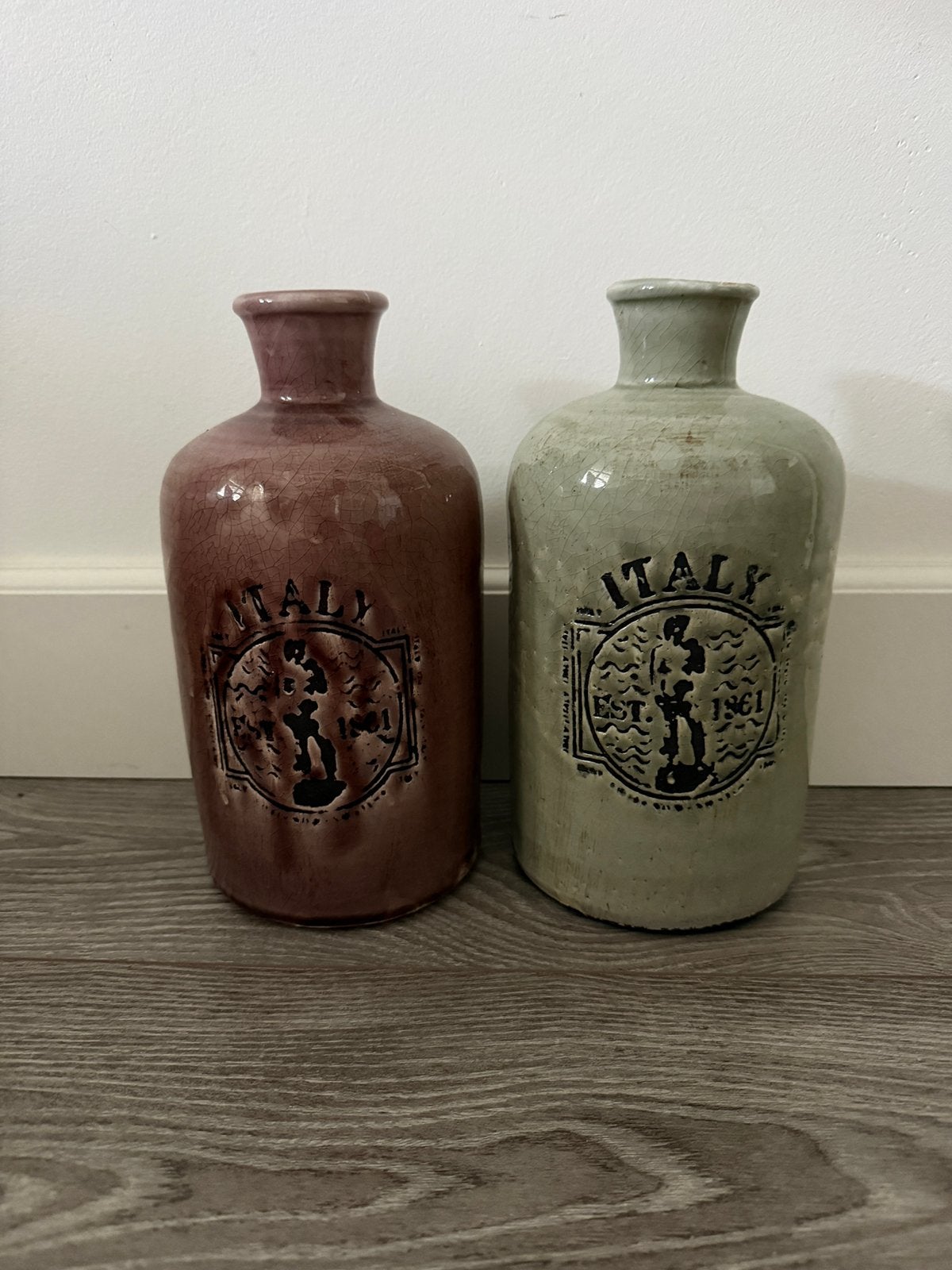 Set potten, Ophalen, Zo goed als nieuw, Steen/keramiek