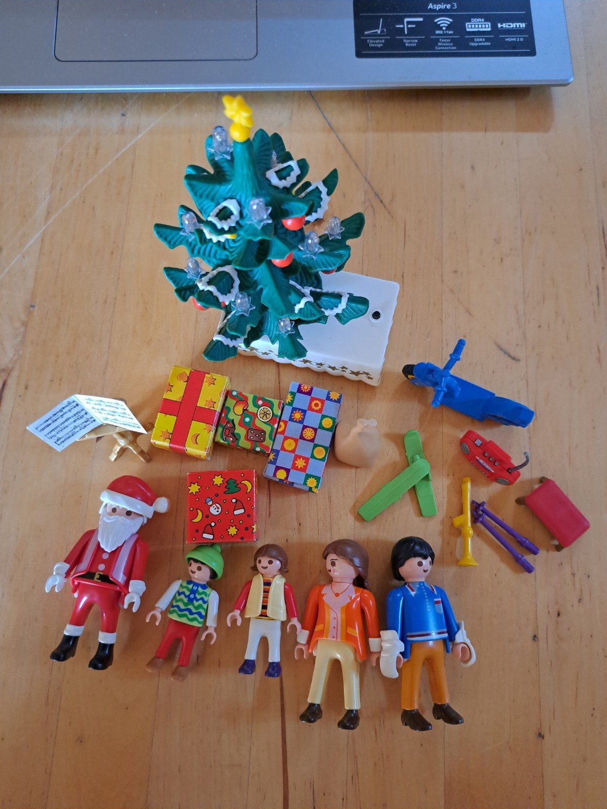 Playmobil kerstboom, Ophalen of Verzenden, Zo goed als nieuw