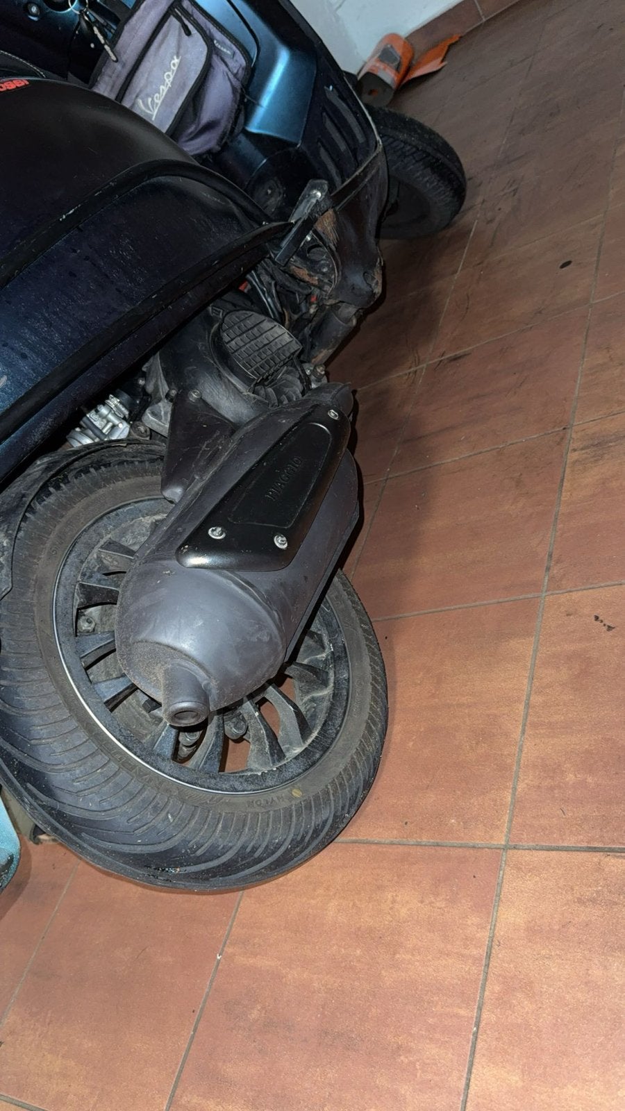 125 uitlaat, Ophalen, Gebruikt, Uitlaat, Piaggio