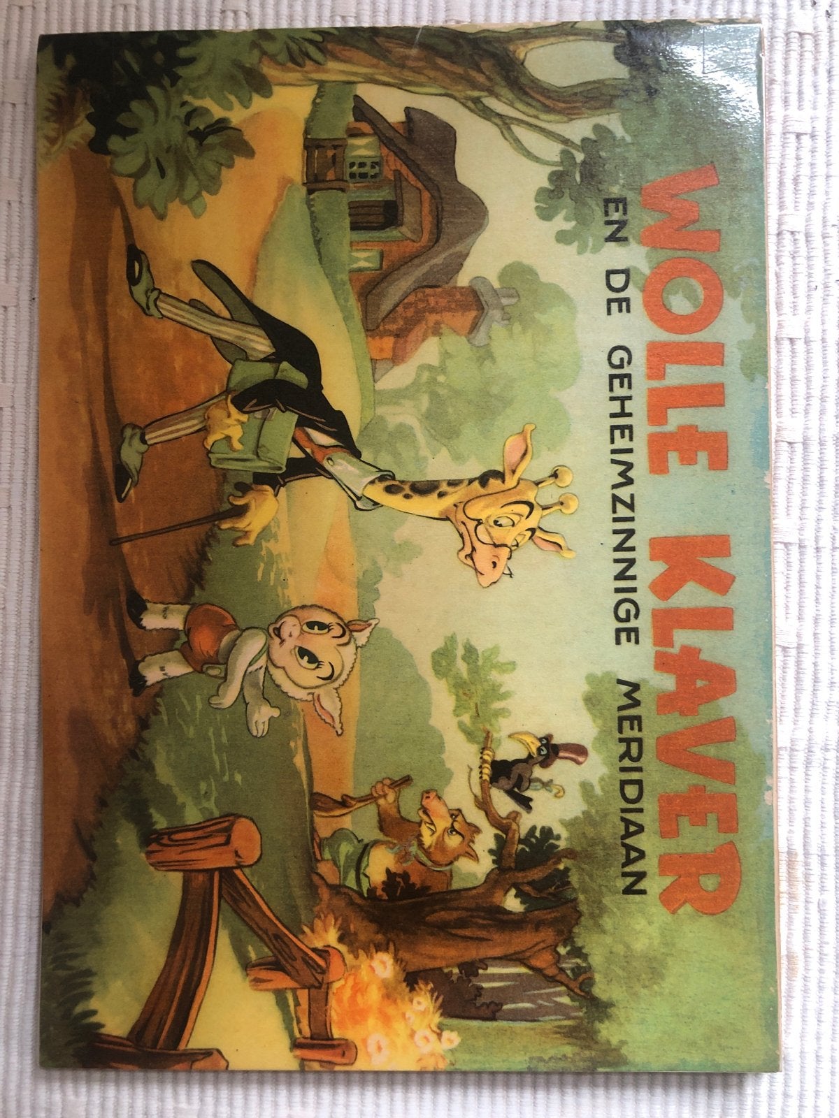 Wolleh Klaver en de Geheimzinnige Meridiaan - Marten Toonder, Ophalen of Verzenden, Gelezen, Sprookjes