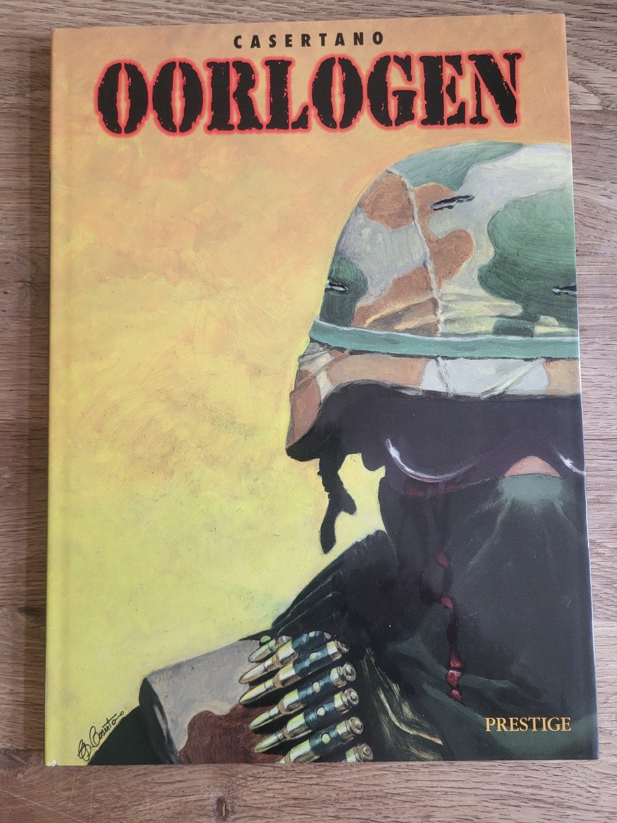 Casertano Oorlogen - Hardcover met papieren omslag, Gelezen, Casertano, Ophalen of Verzenden, 1945 tot heden