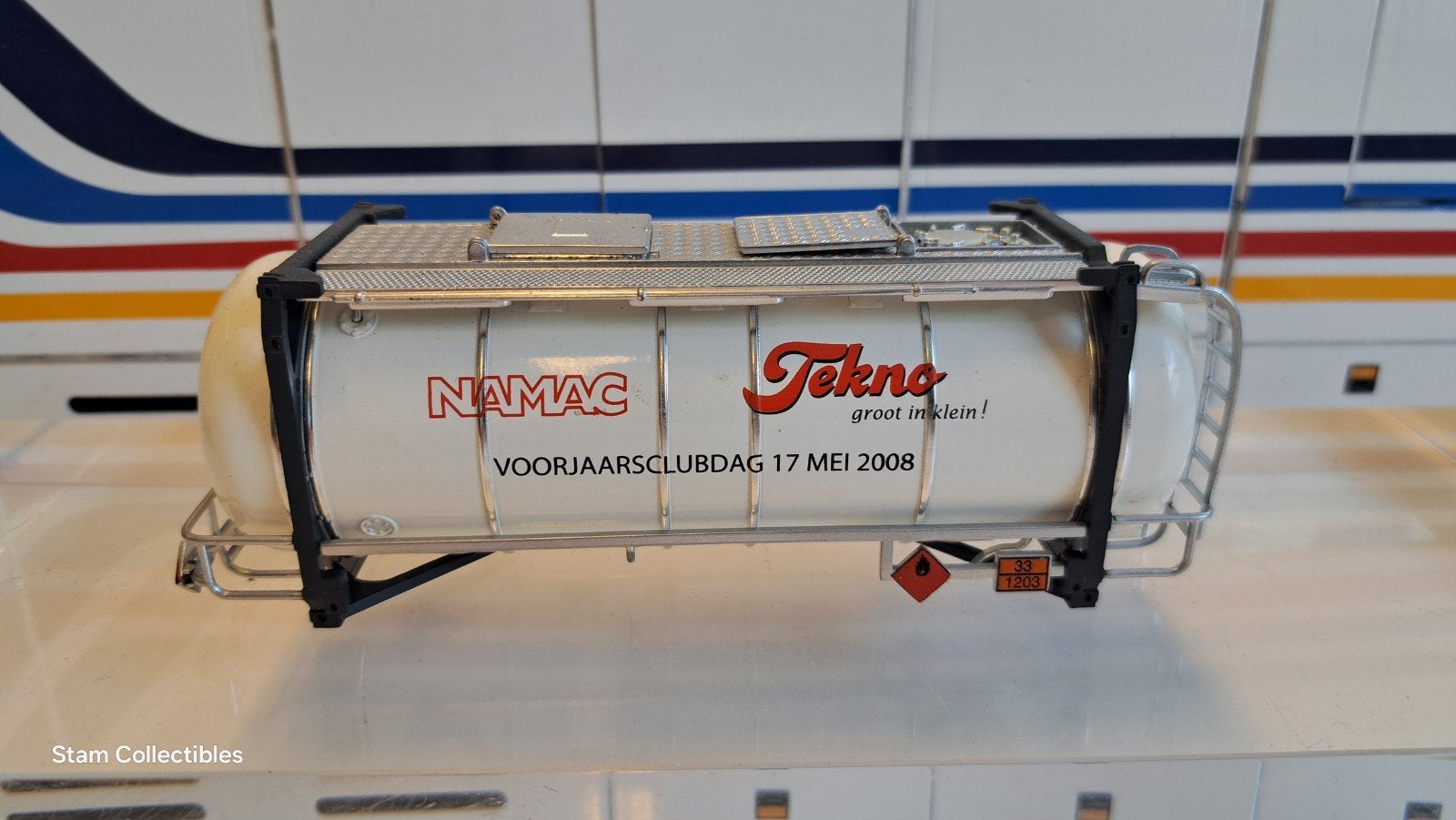 Tekno Swap tankcontainer Namac - 2008, Hobby en Vrije tijd, Gebruikt, Bus of Vrachtwagen, Ophalen of Verzenden, Tekno