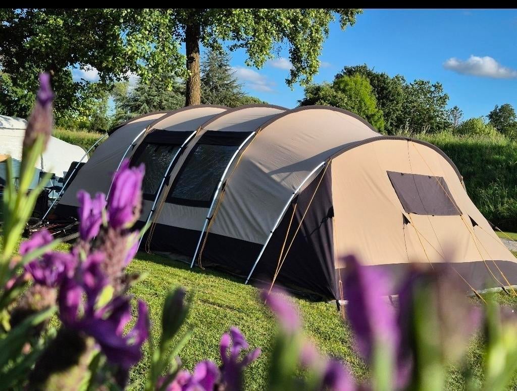 Birch 440 TC Tent, redwood, 6 persoons, Caravans en Kamperen, Ophalen, Zo goed als nieuw, Tot en met 6