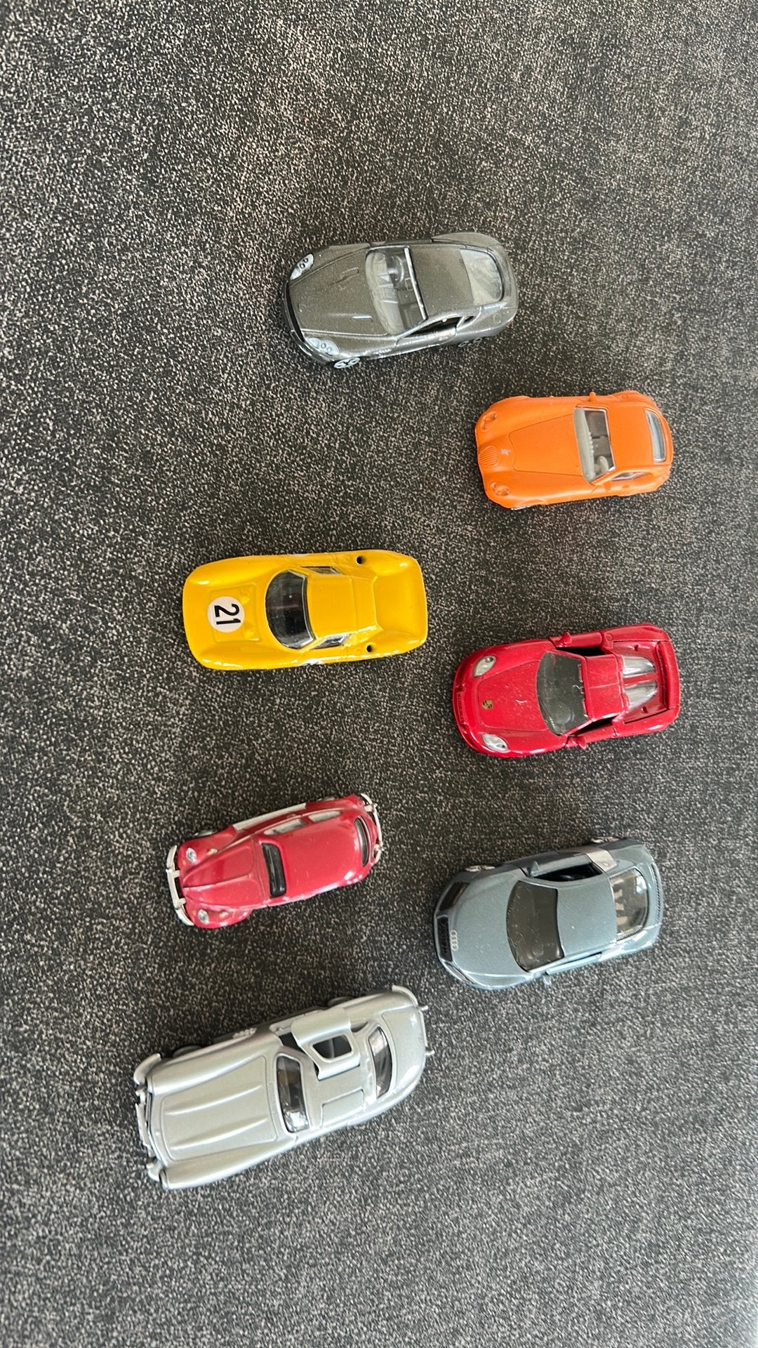 Diverse leuke mini automodelletjes. 7 stuks, Ophalen of Verzenden, Auto, SIKU
