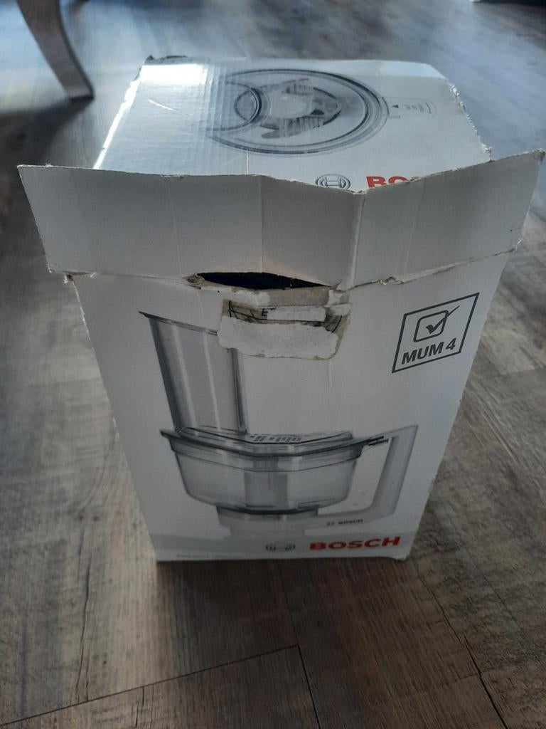Bosch MUM 4 keukenmachine uitbreiding voor raspen, 1 tot 2 liter, Ophalen of Verzenden, Gebruikt, Vaatwasserbestendig