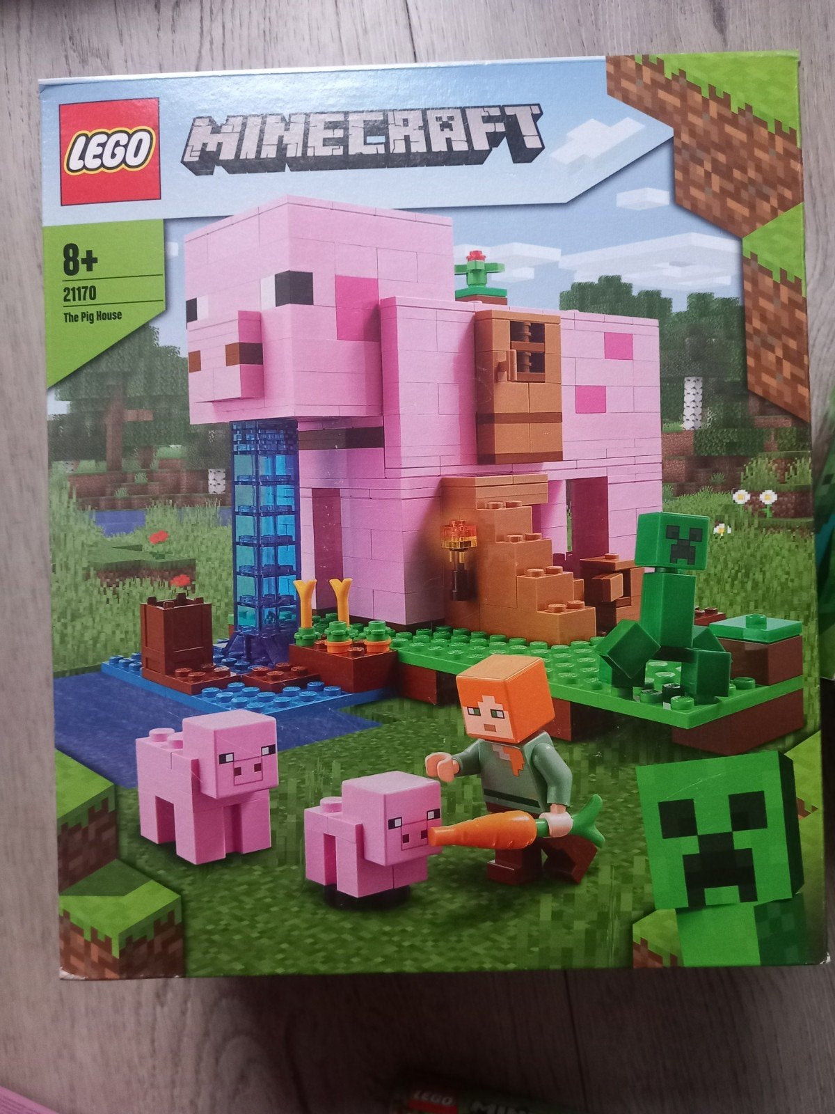 lego minecraft the pig house 21170, Inclusief instructies, Minecraft, Lego, Ophalen of Verzenden