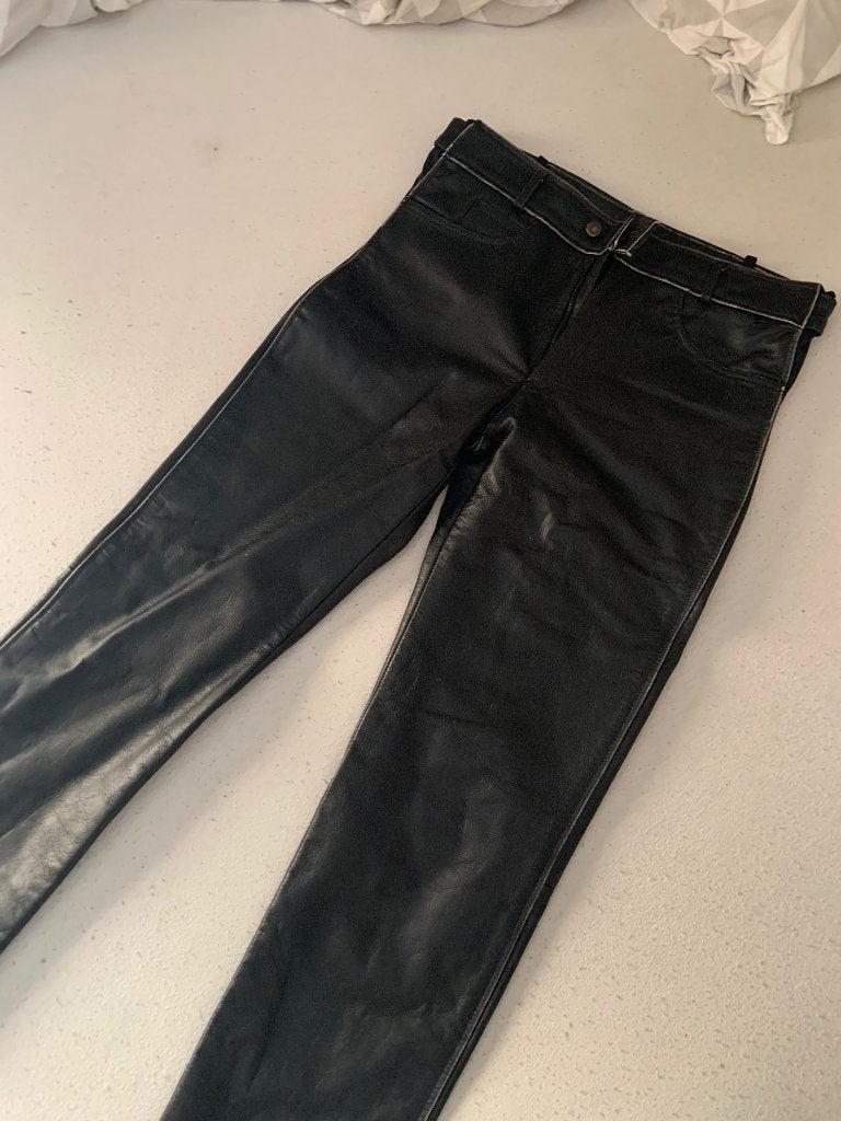 Motorbroek dames, Ophalen, Broek | leer, Dames, ZIP
