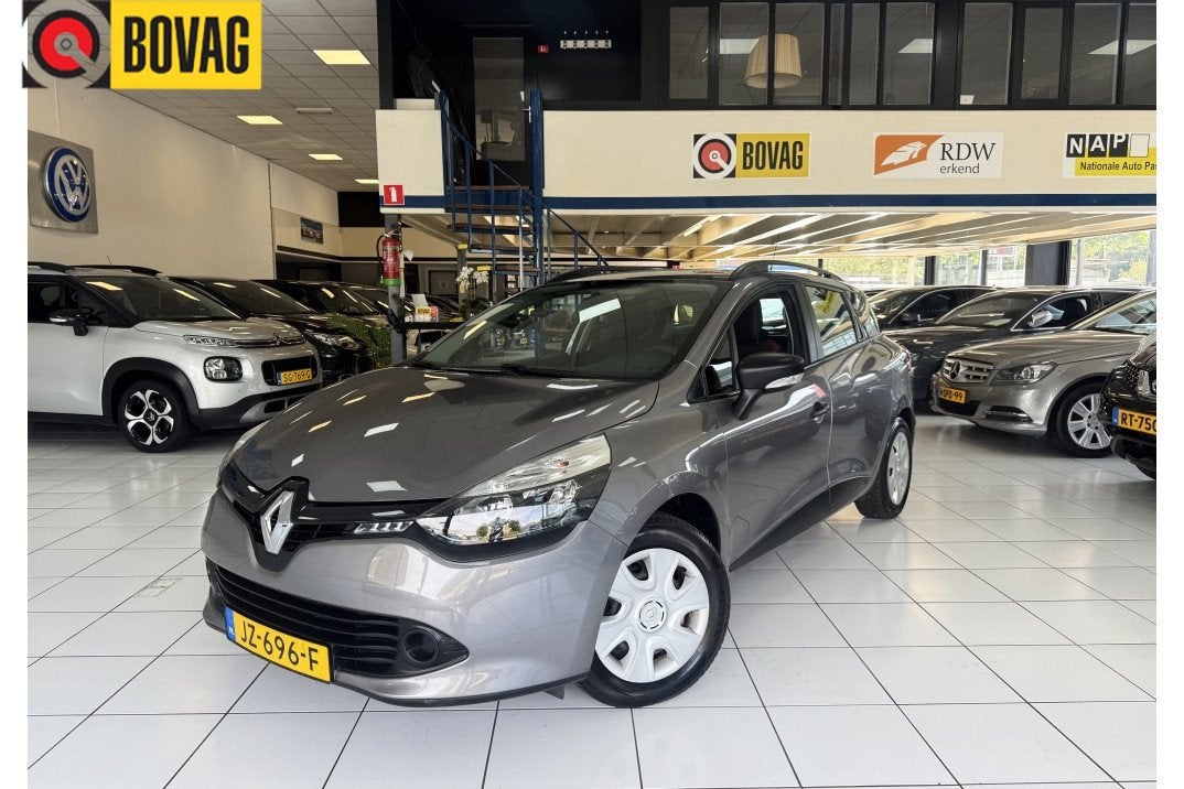 Renault Clio Estate 0.9 TCe Authentique Bovag Garantie Airco, Voorwielaandrijving, 898 cc, Stof, Gebruikt