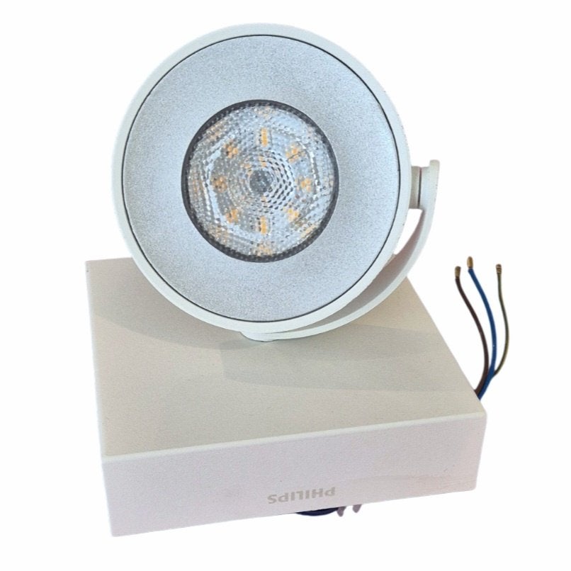 Philips myLiving Clockwork 1-lichts opbouwspot, Gebruikt, Opbouwspot, Ophalen of Verzenden, Inclusief lichtbron