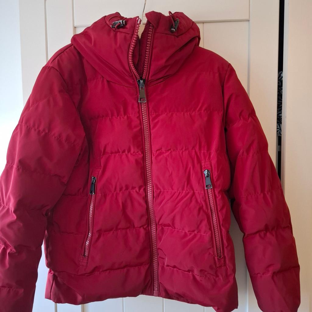 Airforce winterjas jongens rood - Maat 8, Gebruikt, Ophalen of Verzenden, Airforce, Jongen