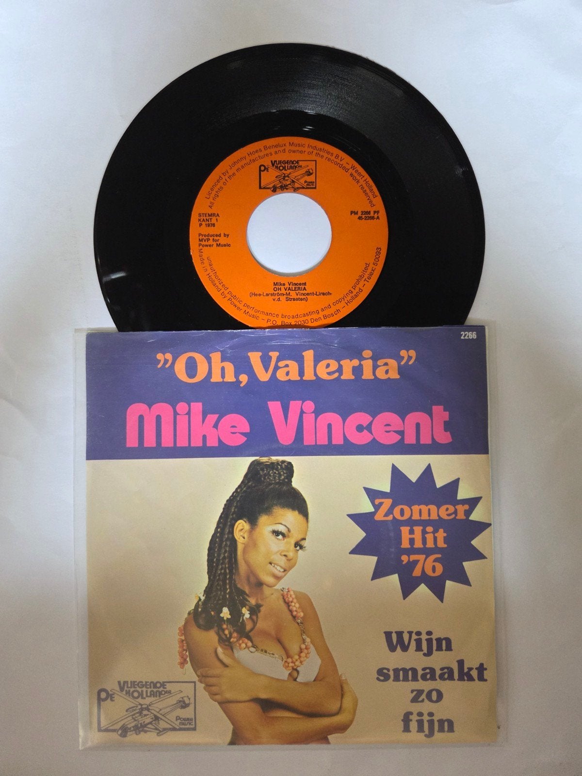Mike Vincent - Oh, Valeria, Ophalen of Verzenden, Gebruikt, Nederlandstalig