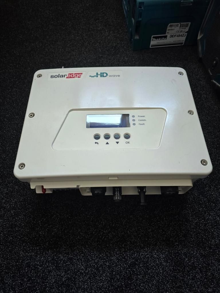 SolarEdge SE3500H HD Wave omvormer voor onderdelen, Ophalen of Verzenden, Gebruikt, Overige typen