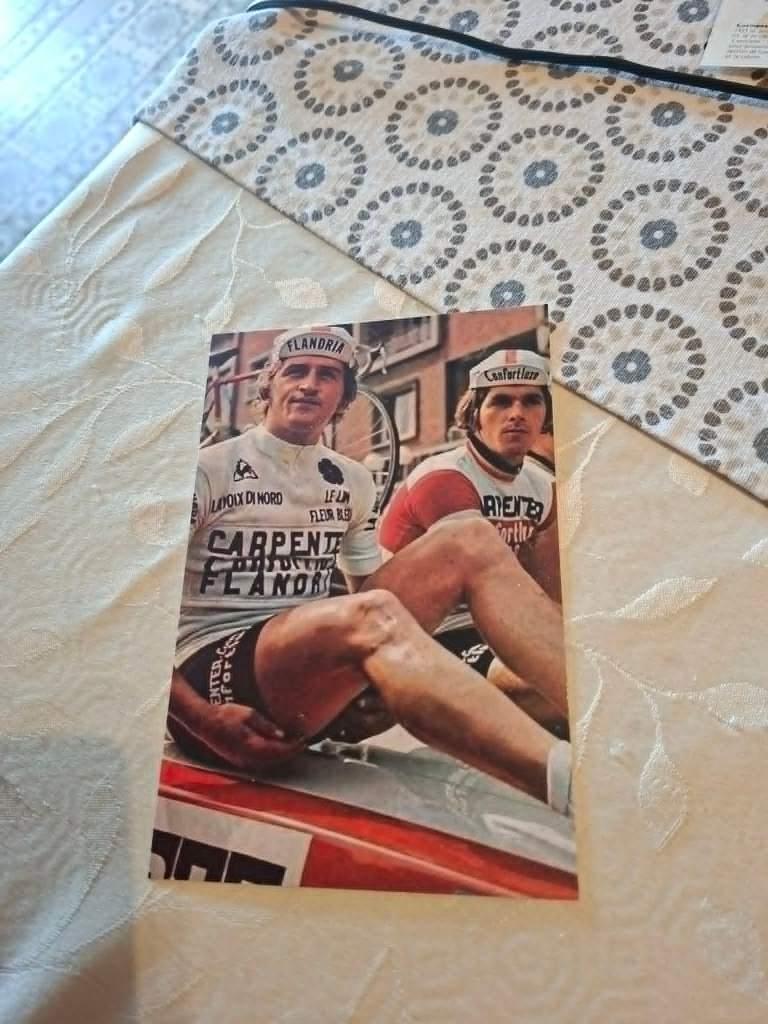 Foto (Repro) Freddy Maertens - Marc Demeyer, Verzenden, Zo goed als nieuw, Overige sporten, Poster, Plaatje of Sticker