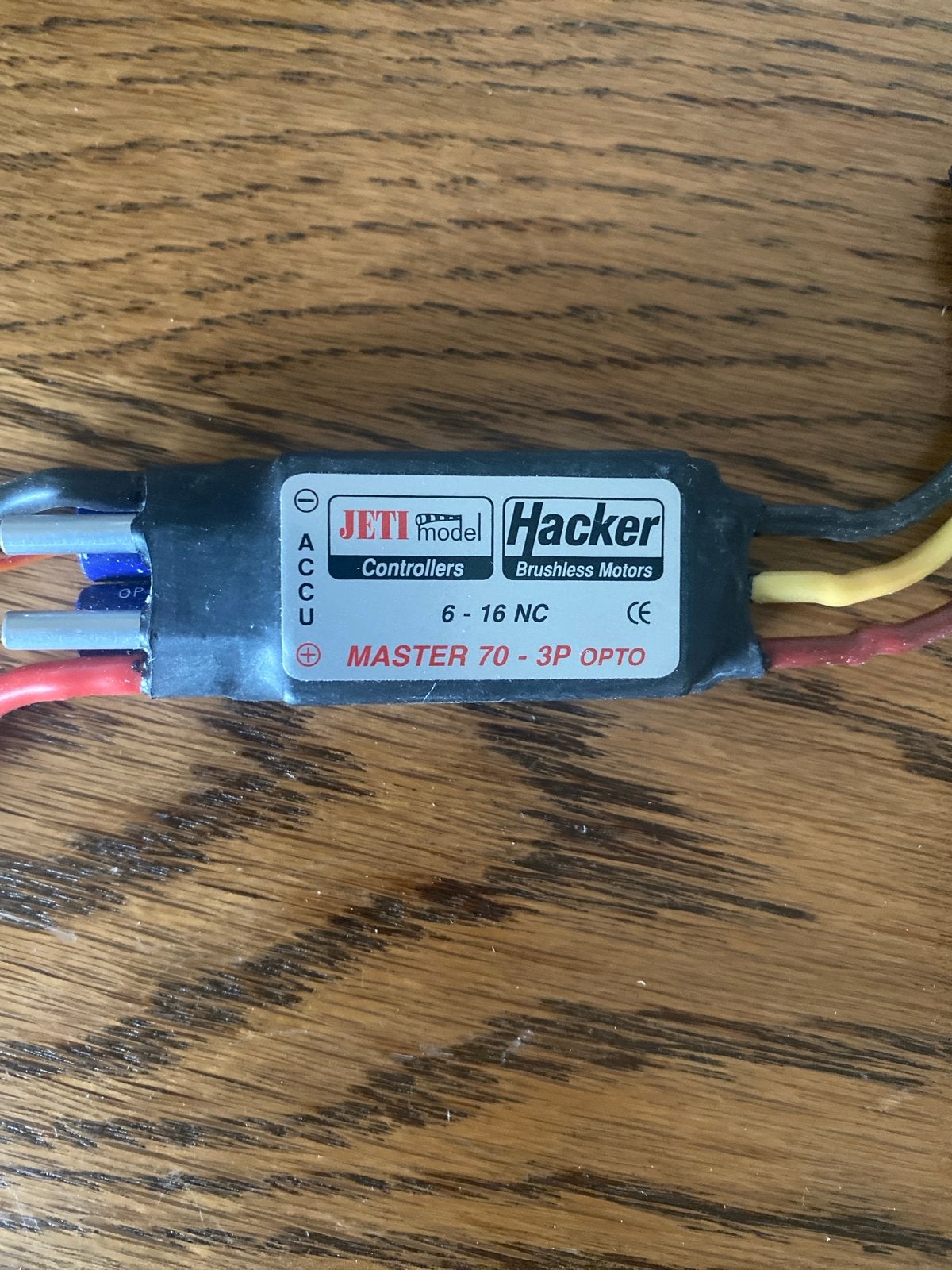 Hacker Master 70 - 3P Opto Brushless Regelaar, Ophalen of Verzenden, Gebruikt
