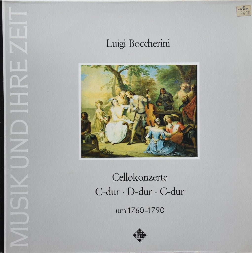 Celloconcerten Boccherini  Anner Bylsma, Ophalen of Verzenden, 12 inch, Barok, Kamermuziek