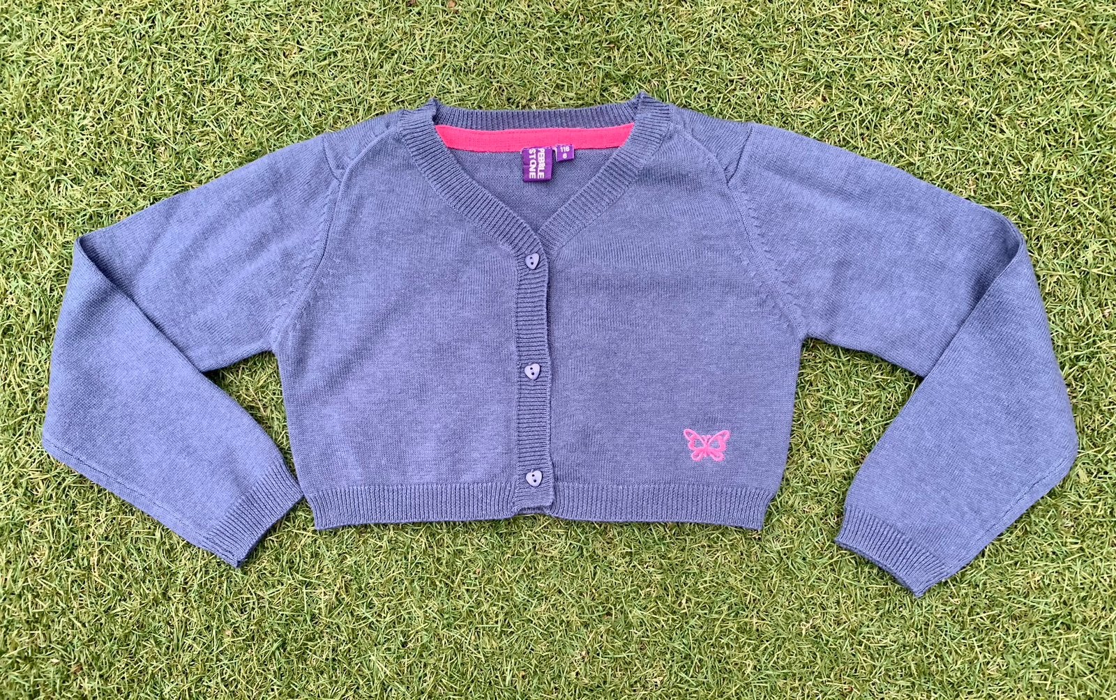 TE KOOP: zeer mooie bolero van Pebble Stone maat 116 ZGAN, Ophalen of Verzenden, Zo goed als nieuw, Meisje, Trui of Vest