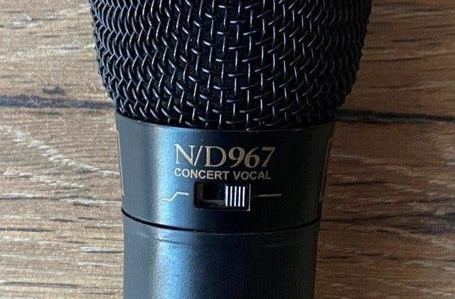 Microfoon Electrovoice /EV - USA ! type N/D967 i.z.g.st., Ophalen of Verzenden, Gebruikt, Zangmicrofoon