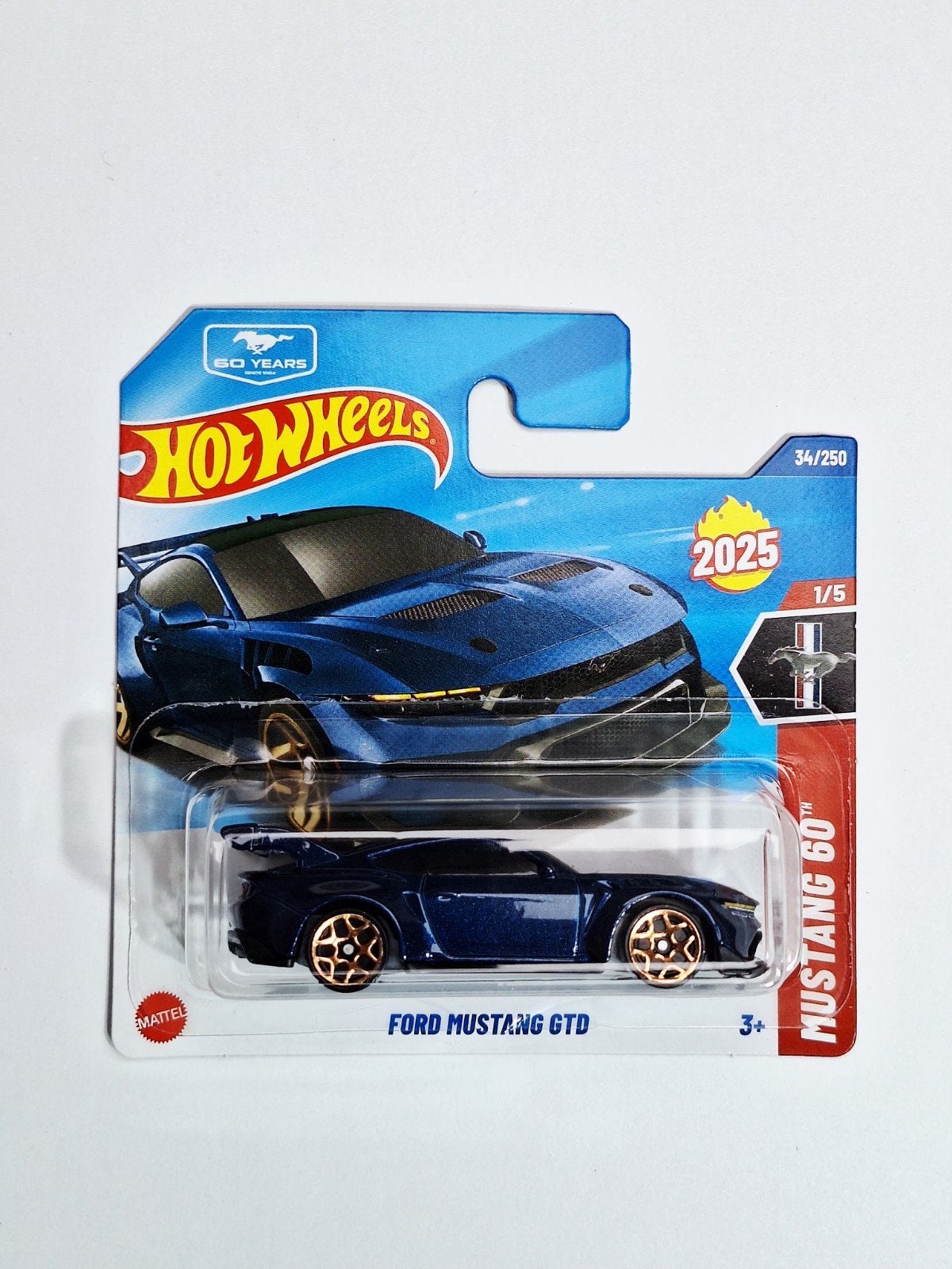 HOT WHEELS 2025  FORD MUSTANG GTD, Ophalen of Verzenden, Nieuw, Auto