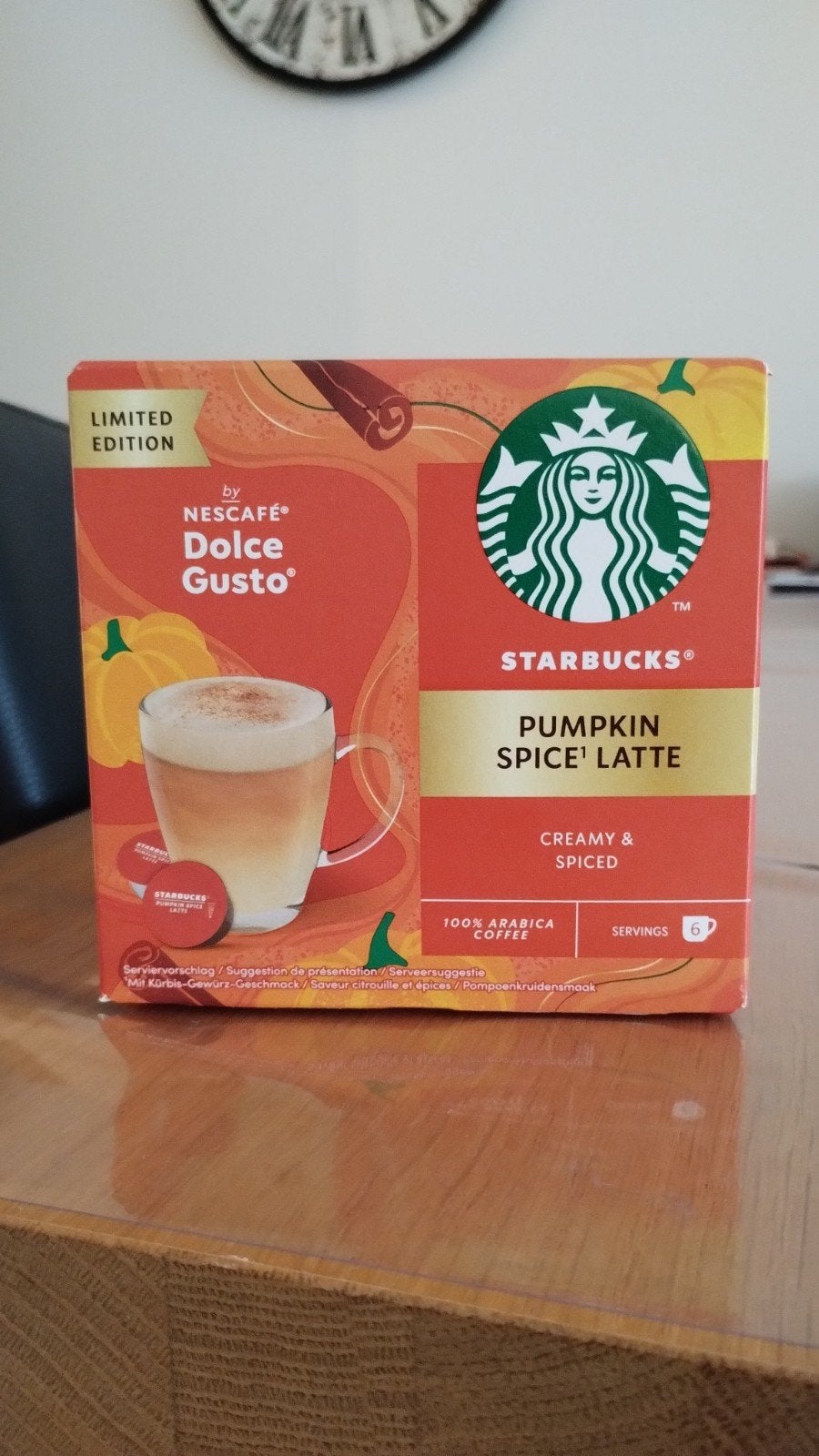 Starbucks Pumpkin Spice Latte Dolce Gusto cups, Ophalen of Verzenden