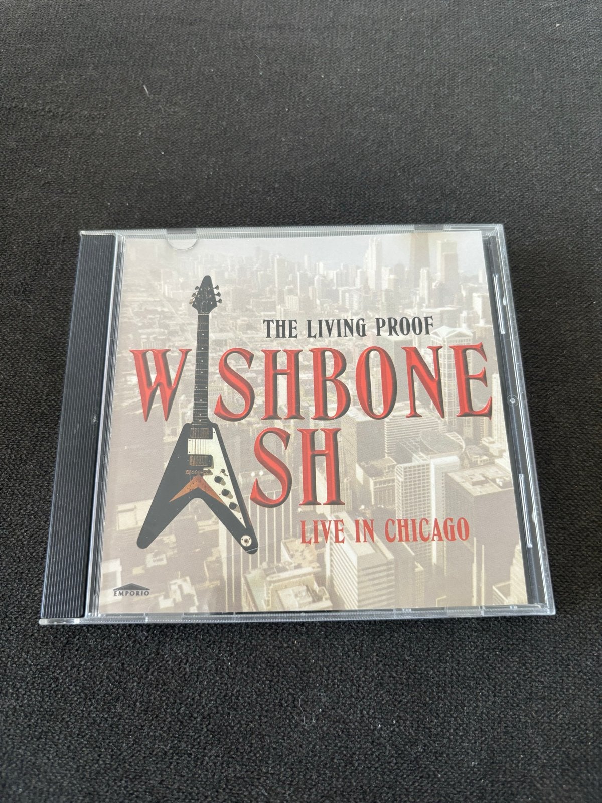 Wishbone Ash - Live in Chicago CD (The Living Proof), Ophalen of Verzenden, Zo goed als nieuw