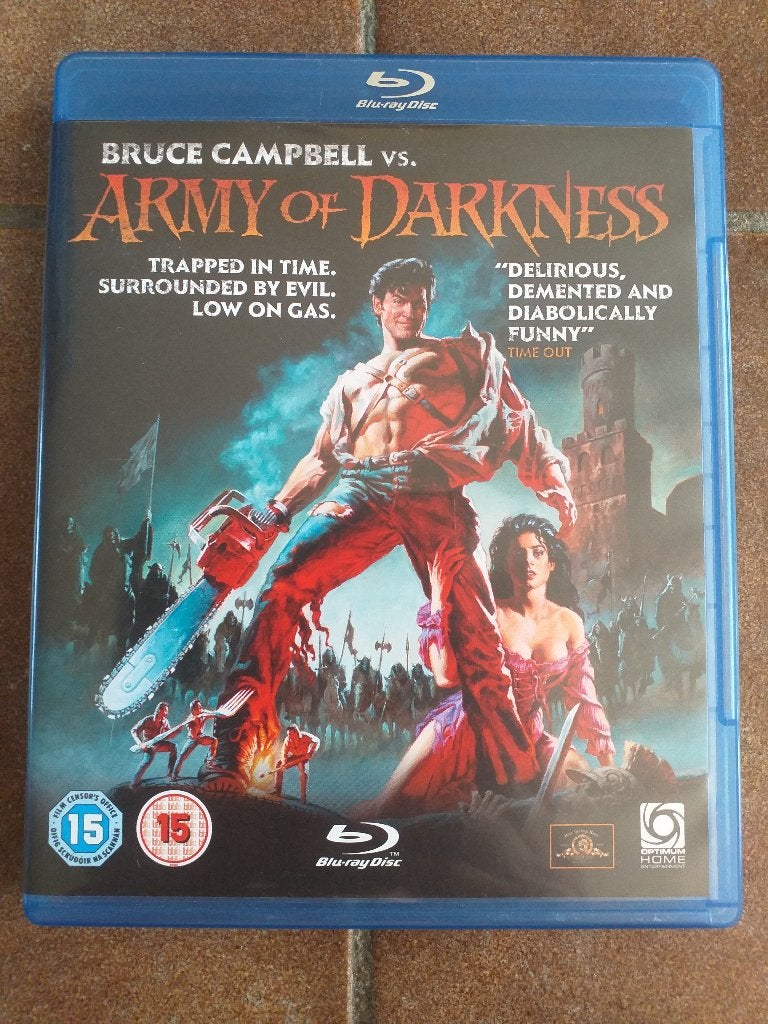 Army of Darkness Bluray, Horror, Engels, Vanaf 16 jaar, Film