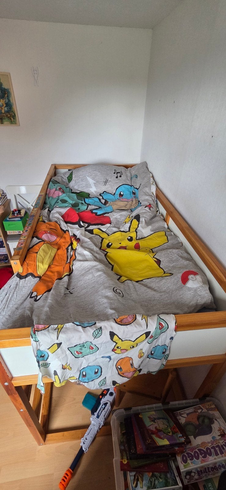 IKEA Kura omkeerbaar bed met lattenbodem, Ophalen, Gebruikt, 90 cm, Eenpersoons