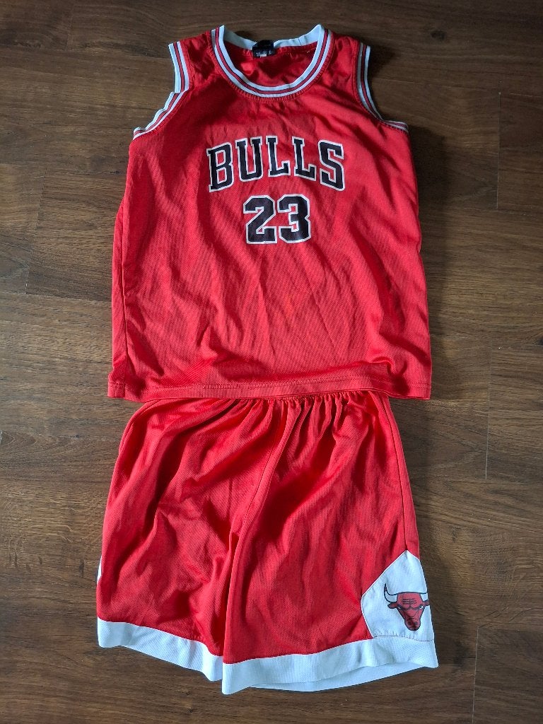 Basketbal tenue Chicago Bulls Michael Jordan #23, Ophalen of Verzenden, Gebruikt, Kleding