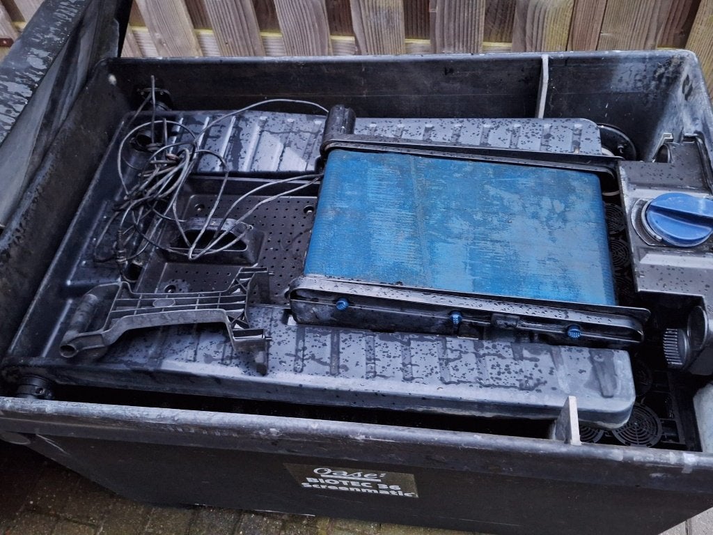 vijver filter oase biotec screenmaticwerkende bewegende band, Tuin en Terras, Vijver-toebehoren, Ophalen, Gebruikt, Vijverfilter