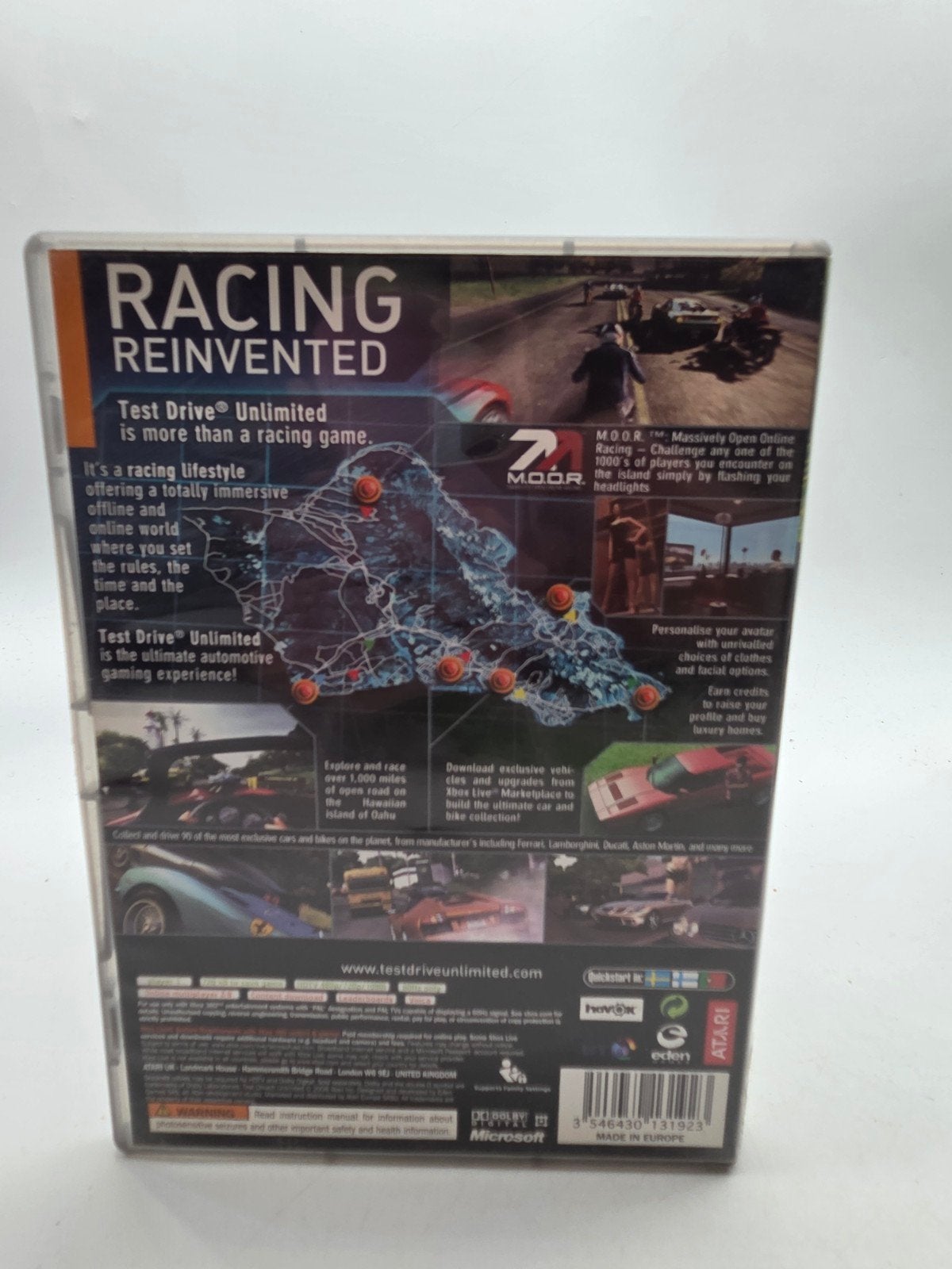 Test Drive Unlimited Xbox 360 Classics - Race Game, Online, Gebruikt, Atari, Racen en Vliegen