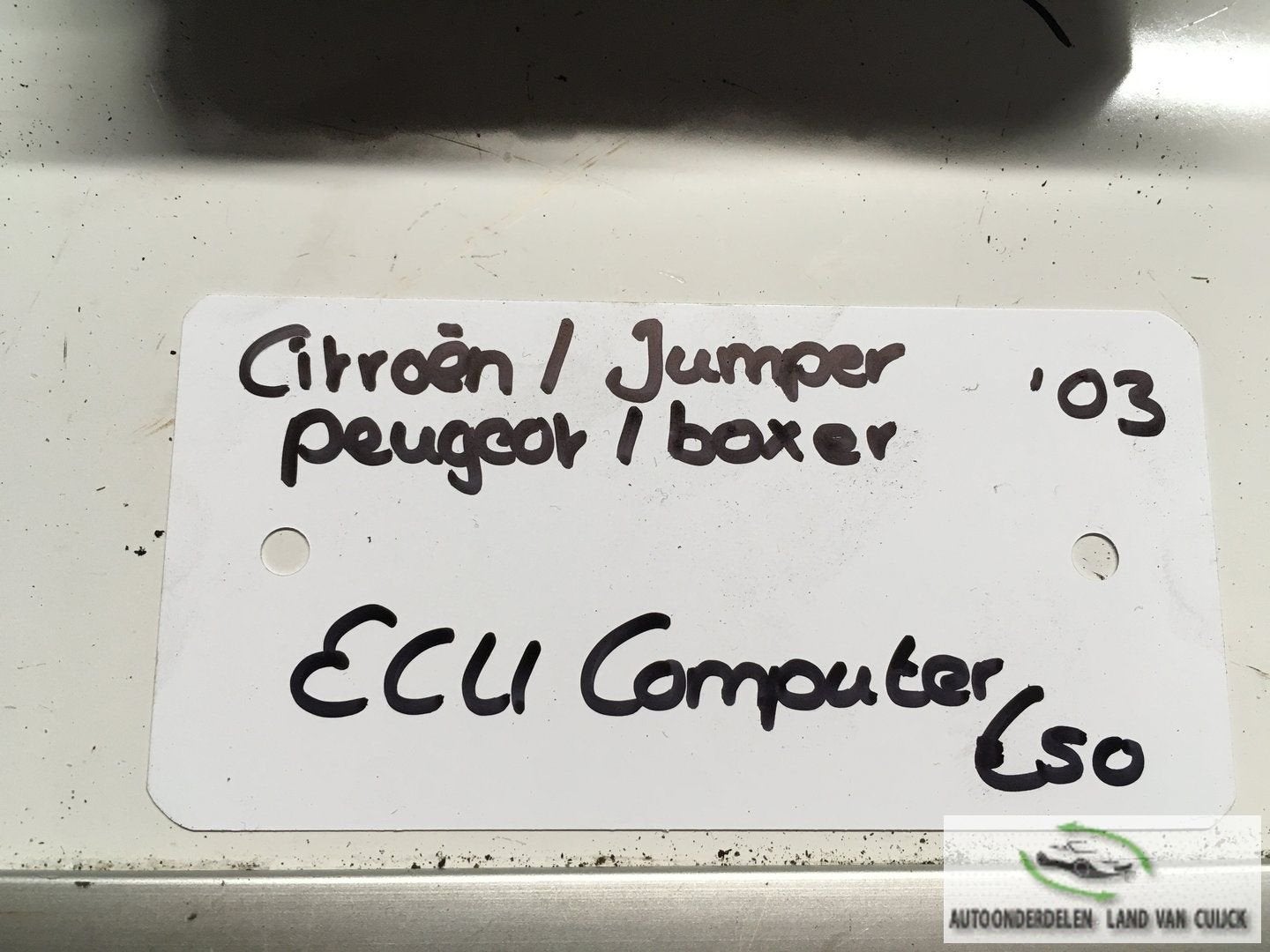 Peugeot Boxer Citroen Jumper 2003 ECU  bosch 0 281 010 345, Gebruikt, -, -, Ophalen of Verzenden