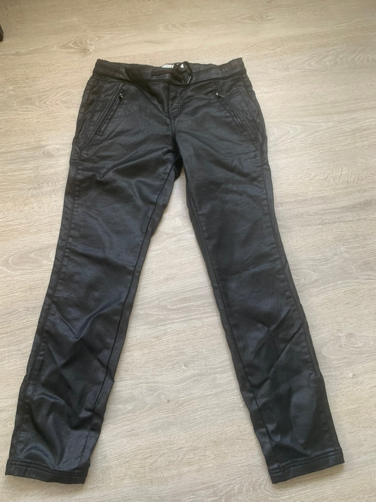 Leather leer broek, Kleding | Dames, Maat 38/40 (M), Zwart, Ophalen of Verzenden, Zo goed als nieuw
