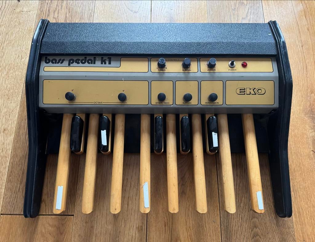 EKO K1 Bass Pedal, Muziek en Instrumenten, Orgels, Ophalen, Gebruikt, 1 klavier, Overige typen