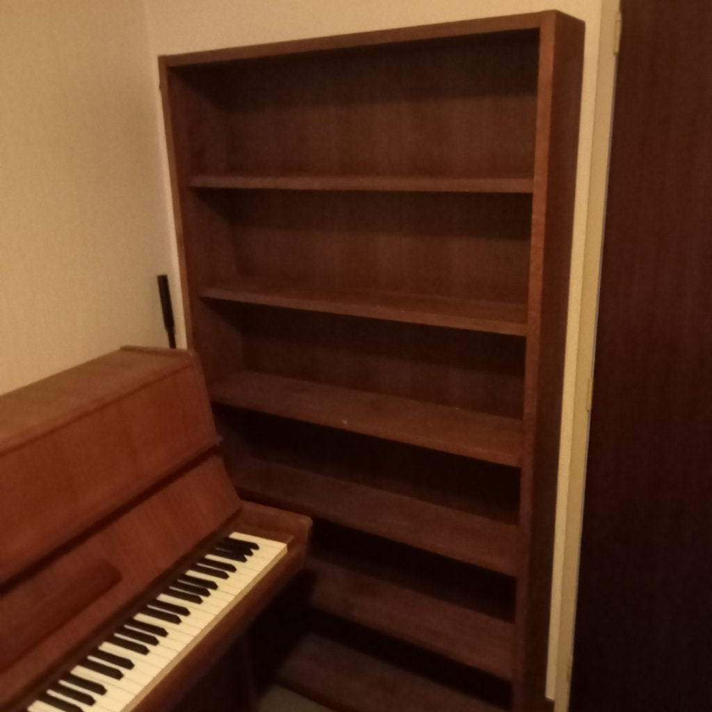 Gratis eiken rek / boekenkast, Huis en Inrichting, Ophalen, Met plank(en), Gebruikt, 50 tot 100 cm