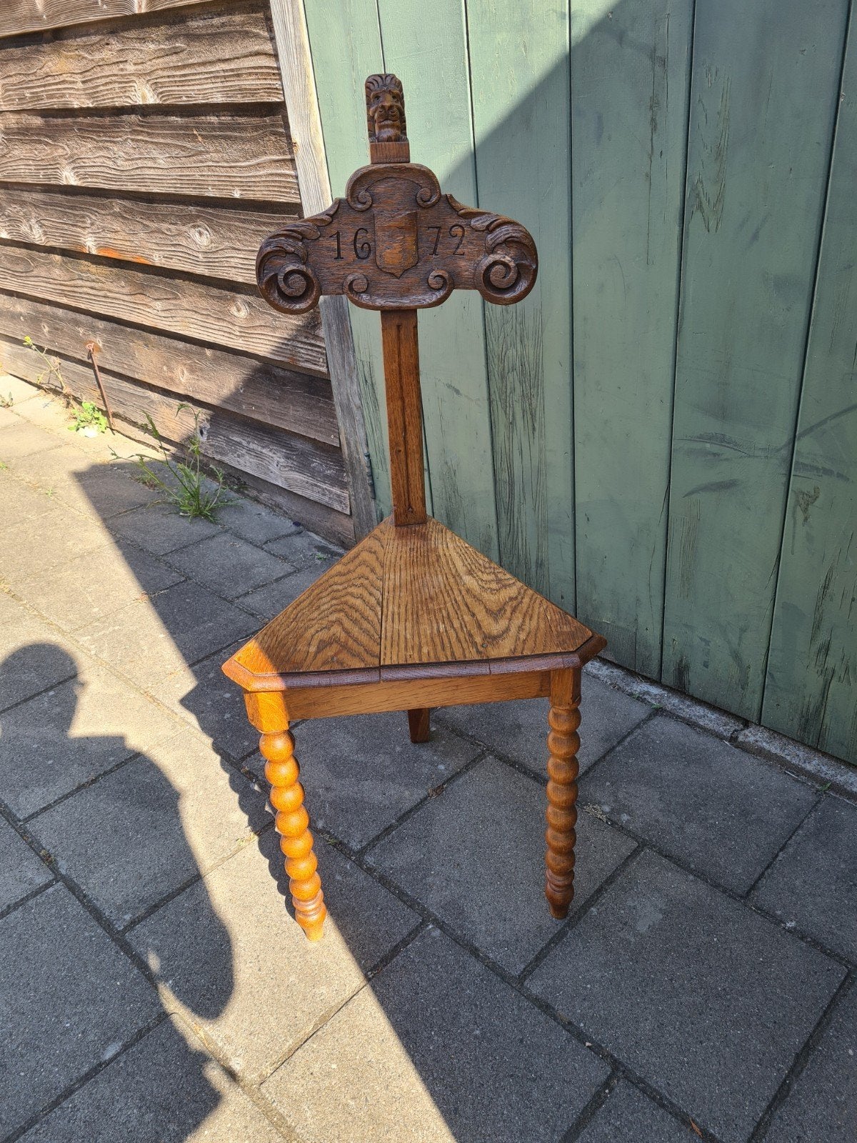 Kasteel stoeltje, Antiek en Kunst, Antiek | Meubels | Stoelen en Banken, Ophalen