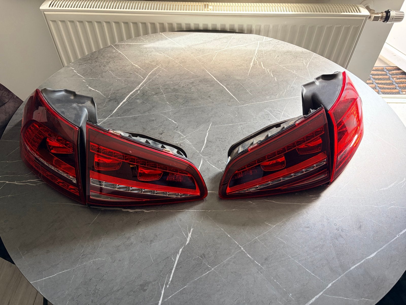 Volkswagen Golf 7 Achterlichten LED (Set van 4), Auto-onderdelen, Verlichting, Ophalen, Gebruikt, Volkswagen