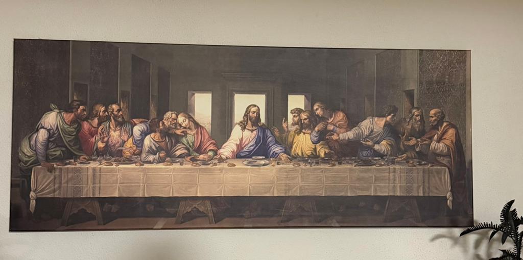 Laatste avondmaal, Ophalen of Verzenden, Zo goed als nieuw, Schilderij, Minder dan 50 cm